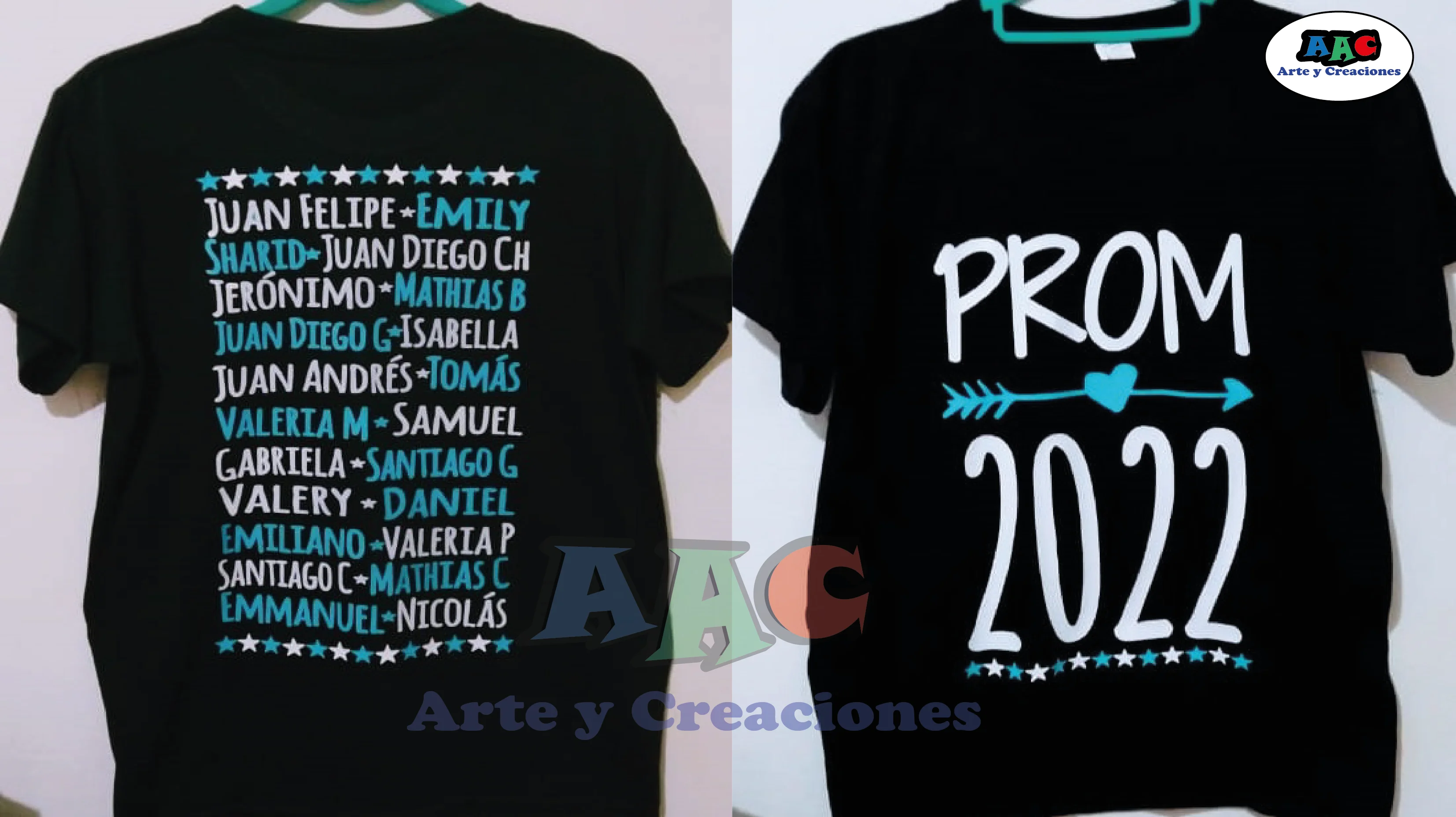 Camiseta Estampada Personalizada PROM